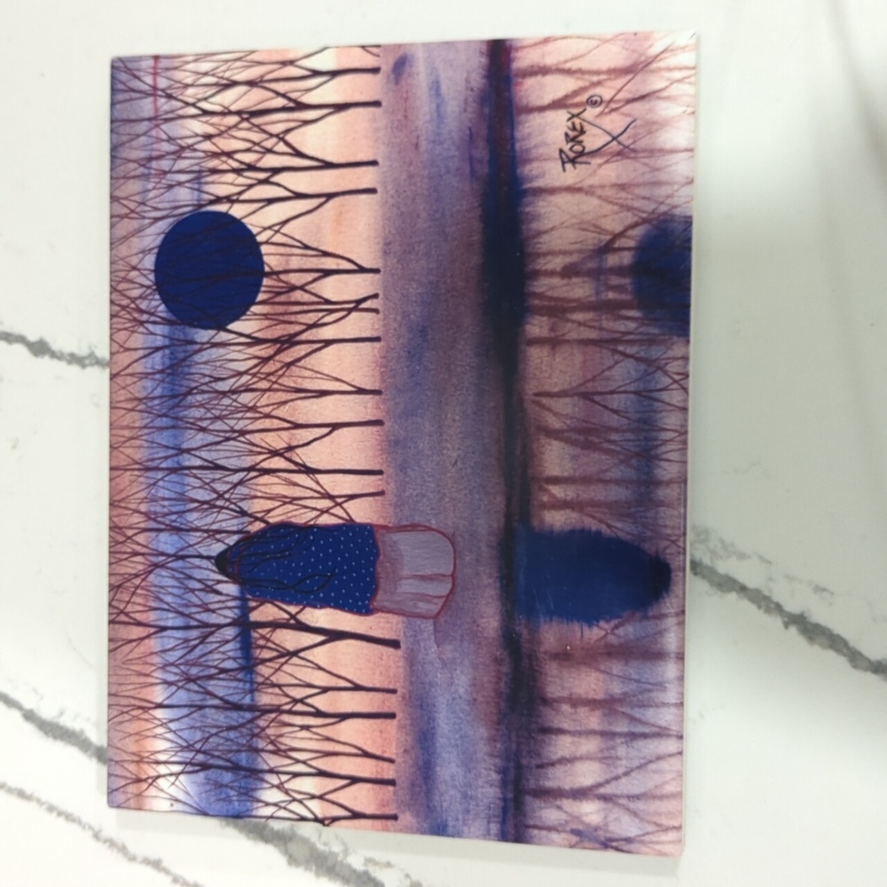 A Blue Reflection painting